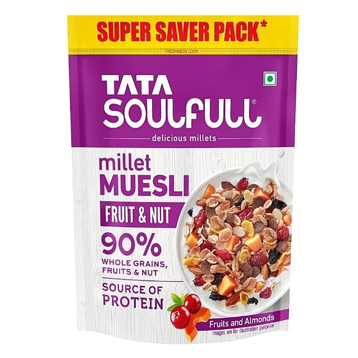 Tata Soulfull Millet Muesli - Fruit and Nut : 1 kg