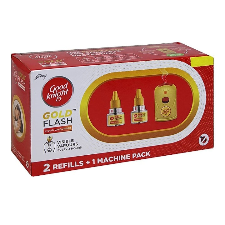 Good Knight Gold Flash Refill : 4x45 ml