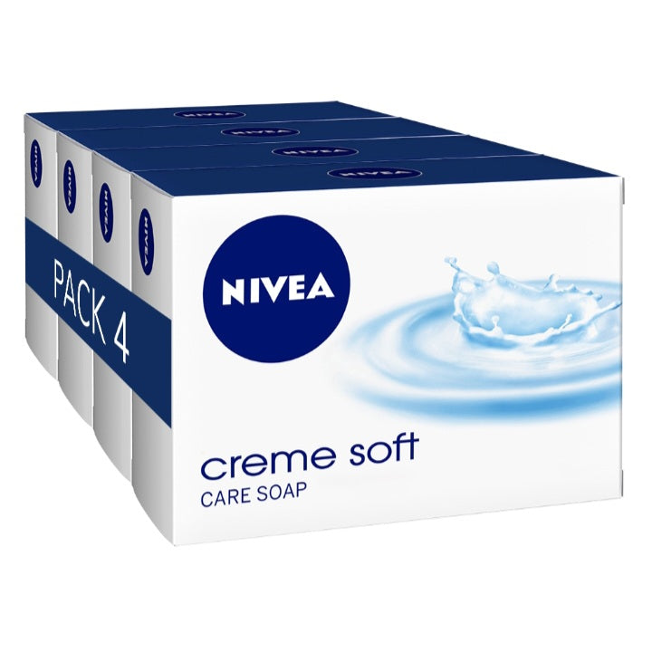 Nivea Creme Soft Soap Pack : 4x125 gms