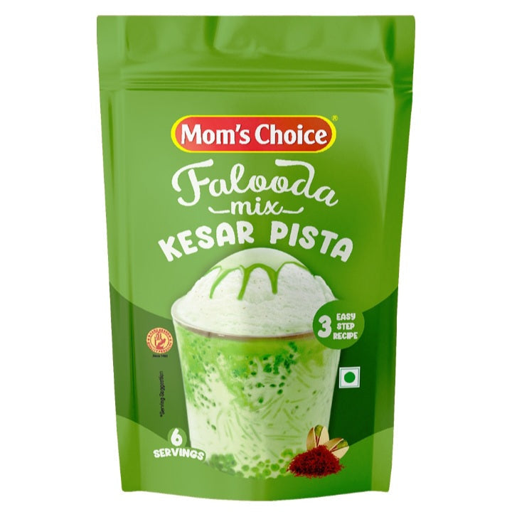 Mom's Choice Falooda Mix - Kesar Pista : 200 gm