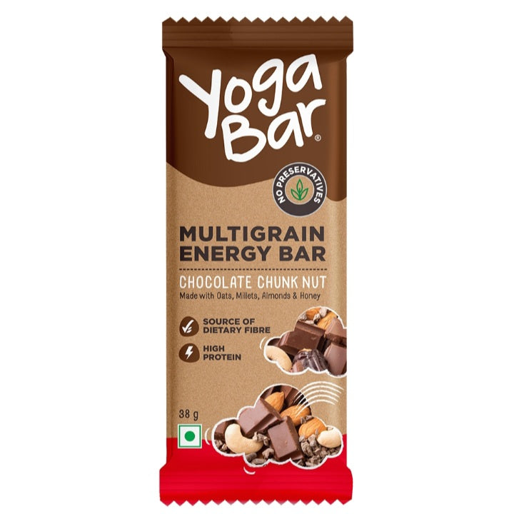 Yoga Bar Multigrain Energy Bar - Chocolate Chunk Nut : 35 g