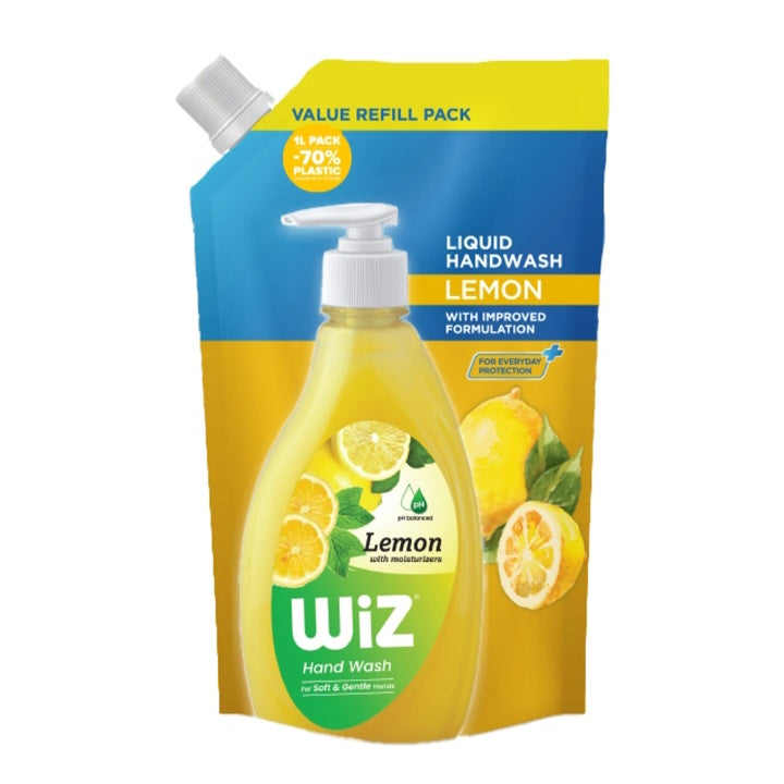 Wiz Liquid Handwash Lemon : 1 L