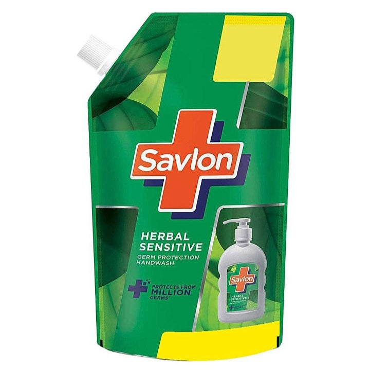 Savlon Herbal Sensitive Handwash Pouch : 650 ml