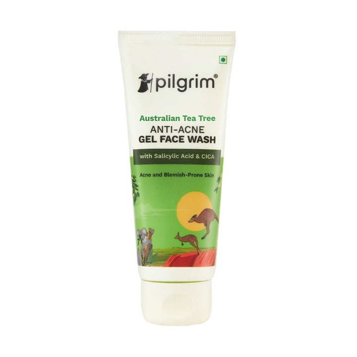 Pilgrim Tea Tree Purifying Gel Face Wash : 100 ml