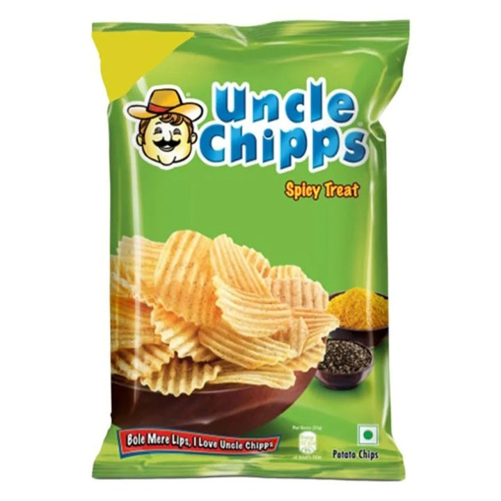 Uncle Chipps Plain Salted : 80 g