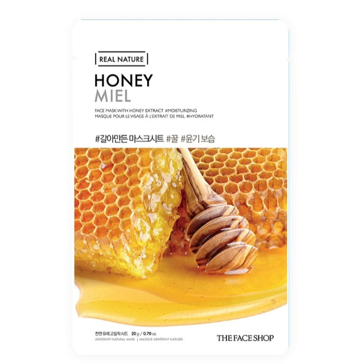 The Face Shop Real Nature Honey Sheet Mask : 20 gms