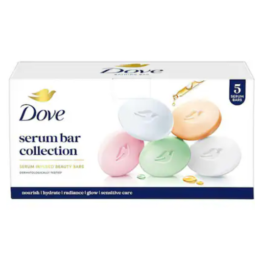 Dove Serum Bar Collection: 5 x 125 g