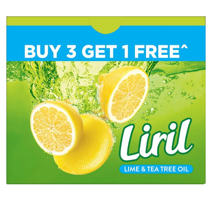 Liril soap : 6 X 125 gm