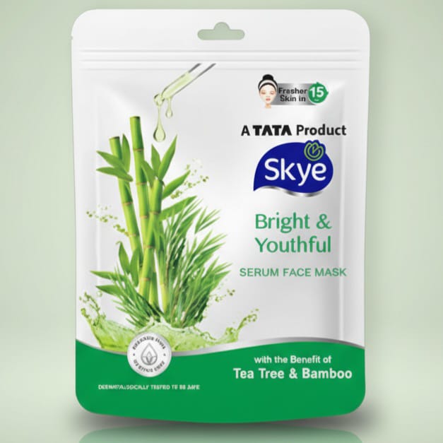 TATA Skye Bright & Youthful Face Serum Mask 1 Pc