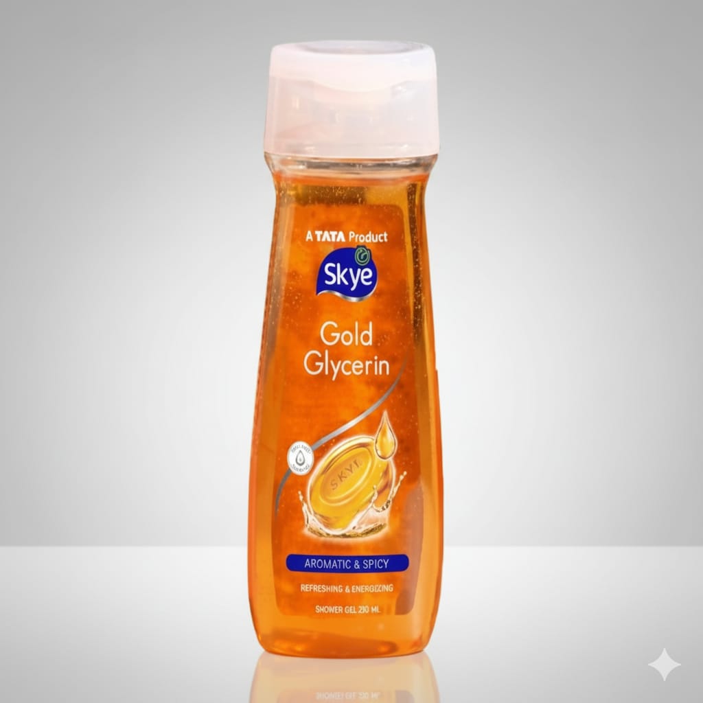 TATA Skye Gold Glycerin Shower Gel 250 Ml