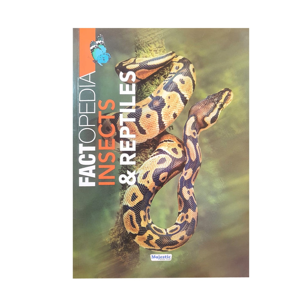 Factopedia Insects And Reptiles | Majestic | Children's Non-Fiction Book - 1 Unit