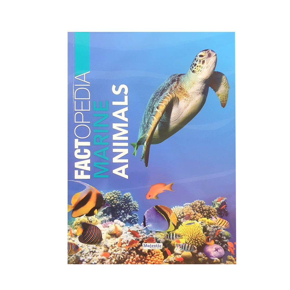 Factopedia Marine Animals | Majestic | Children's Non-Fiction Book - 1 Unit