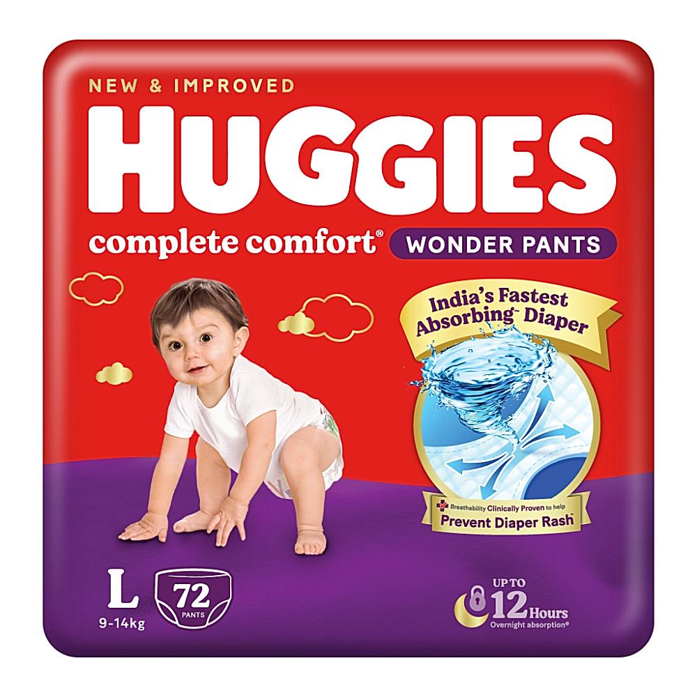 Huggies Wonder Pants - Large - 72 U
