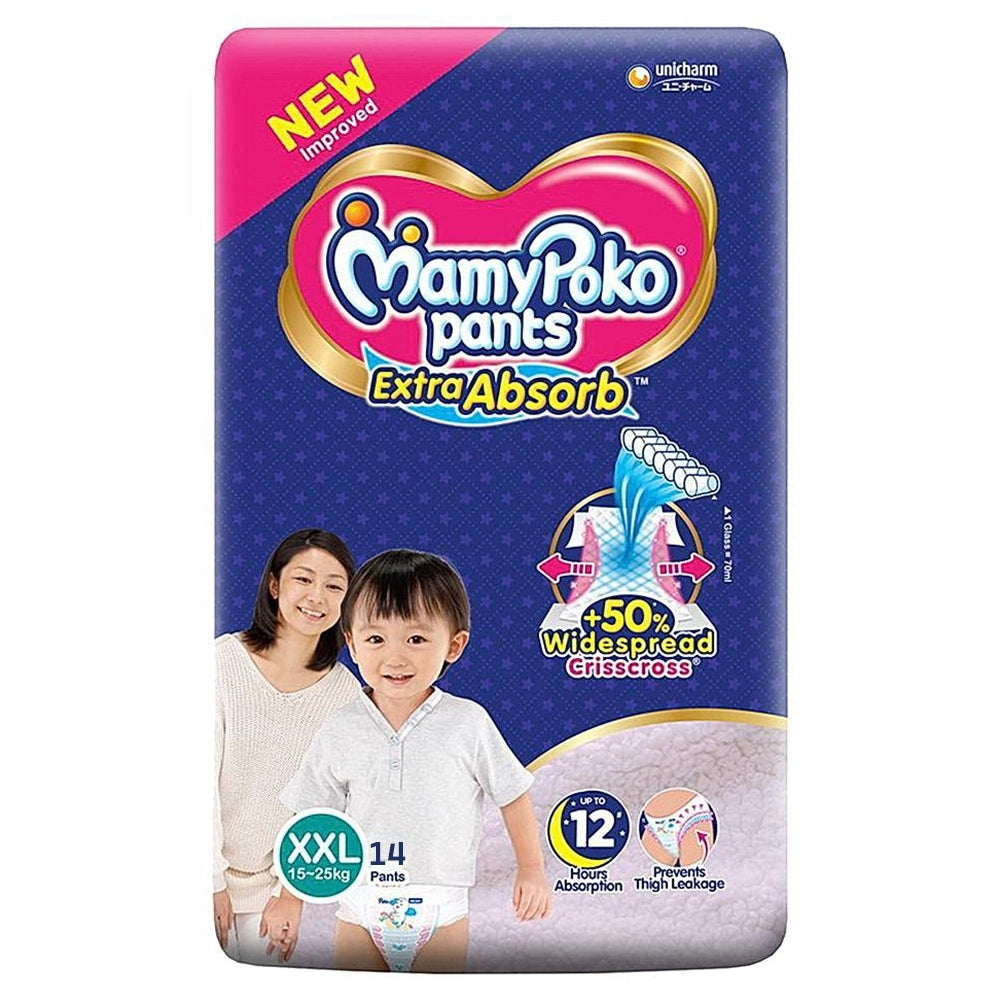 Mamy Poko Extra Absorb Pants - XXL - 14 U