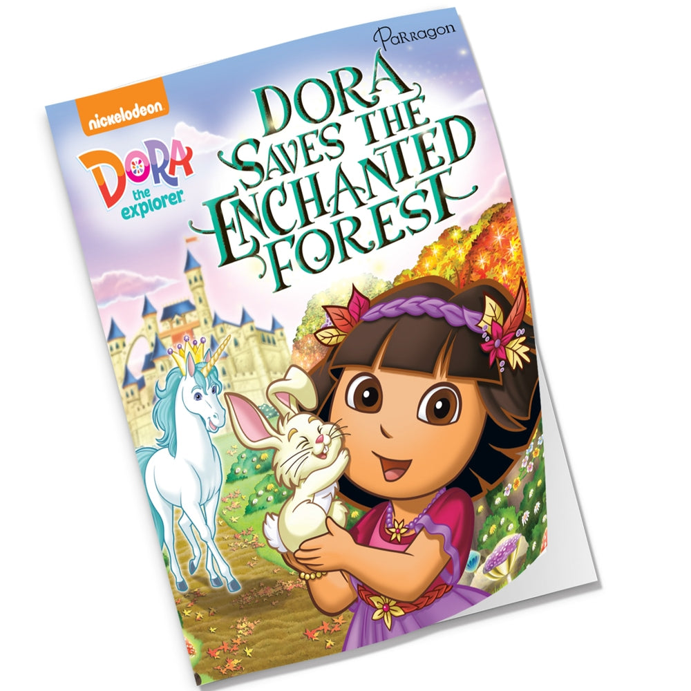 Nickelodeon Dora The Explorer - Dora Saves The Enchanted Forest | Parragon | Children's Activity Book - 1 Unit