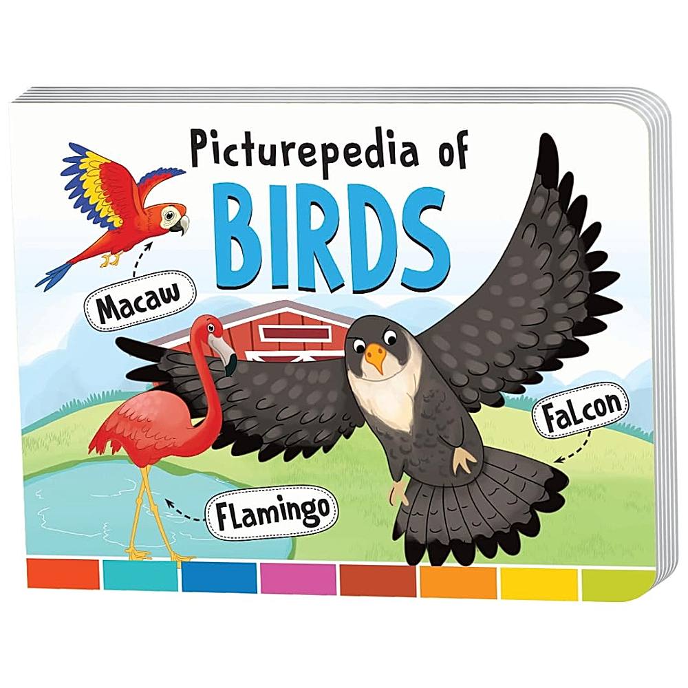 Picturepedia Of Birds For Kids | Majestic | Early Learning Book - 1 Unit