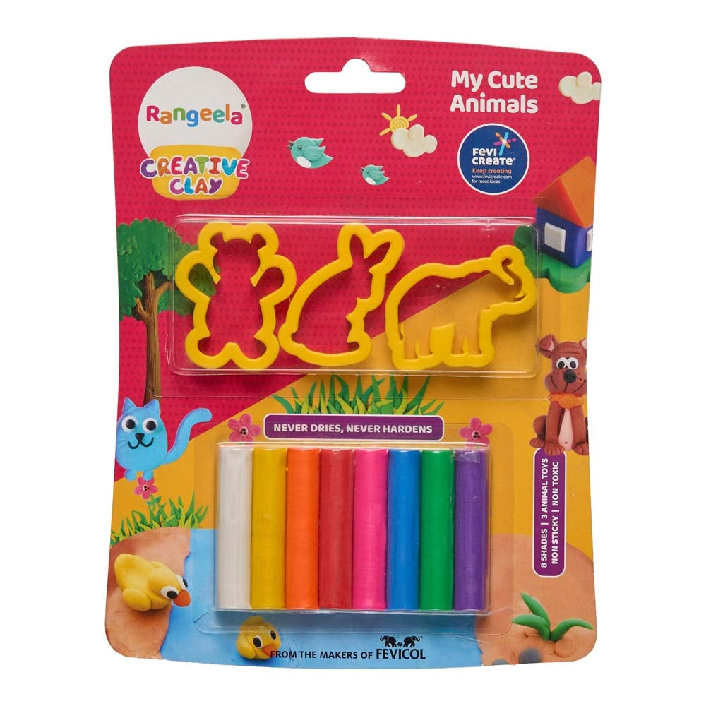 Pidilite Plastic Rangeela Creative Clay Pack - 75 g