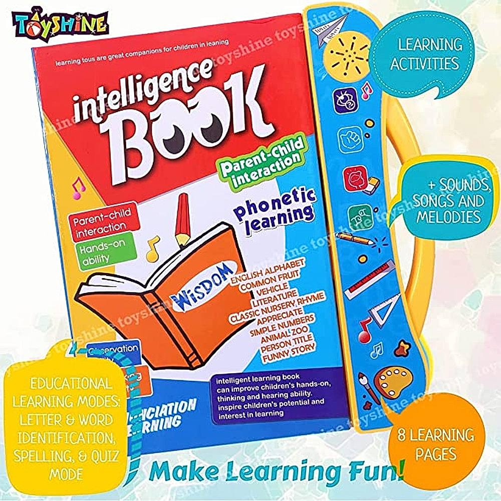 Toyshine Interactive E Learning Book Musical English - Multicolour - 1 U