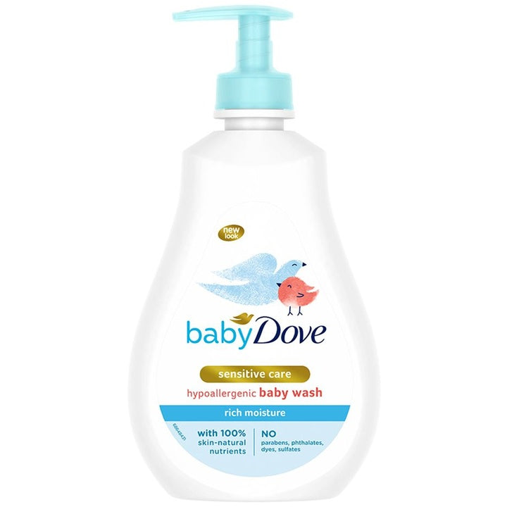 Baby Dove Rich Moisture Hypoallergenic Body Wash - Sensitive Care - 400 ml