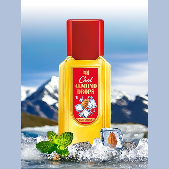BAJAJ CONSUMER CARE Cool Almond Drops Hair Oil - 300 ml