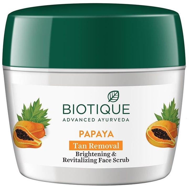 Biotique Bio Papaya Revitalising Tan-Removal Scrub 235 g