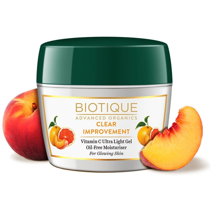 Biotique Clear Improvement Vitamin C Ultra Light Gel Oil Free Moisturizer - 175 g