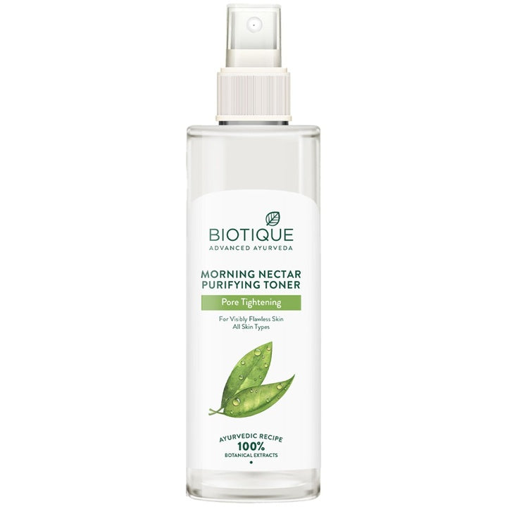 Biotique Morning Nectar Pore Tightening Purifying Toner - 200ml