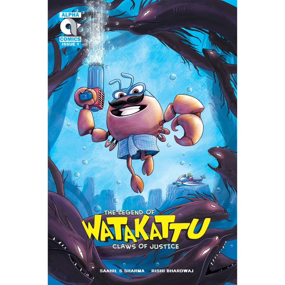 The Legend Of Watakattu - Claws Of Justice | Issue 1 | Alpha Comics | Graphic Novel | Comic Book - 1 Unit