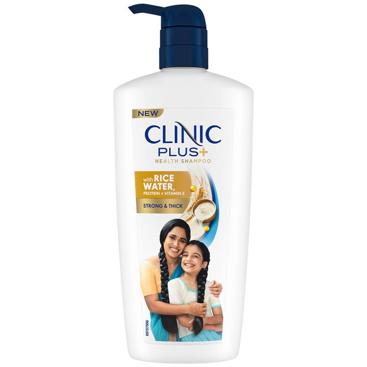 Clinic Plus Strong & Thick Shampoo with Rice Water Protein & Vitamin E - 650ml