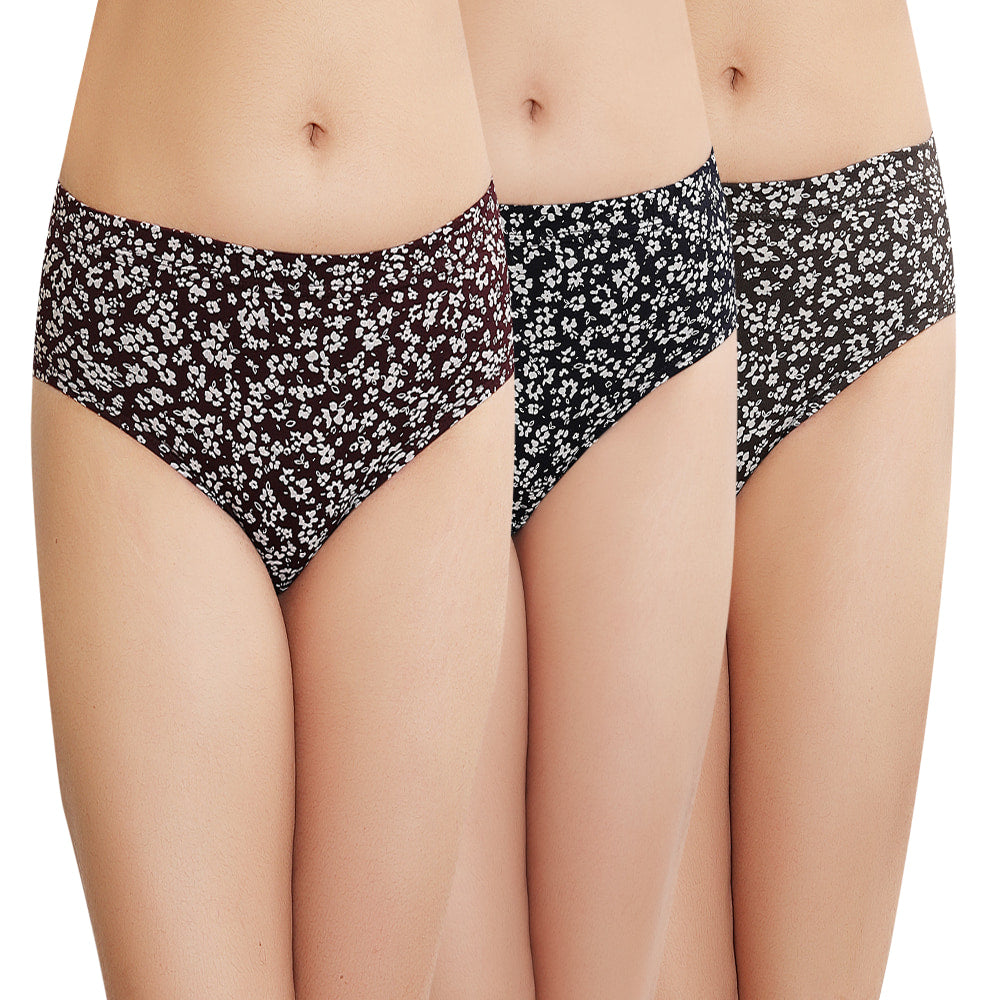 In Shape Ladies Inner Elastic Hipster Panties 1322 - 3 Pieces - 85 cm