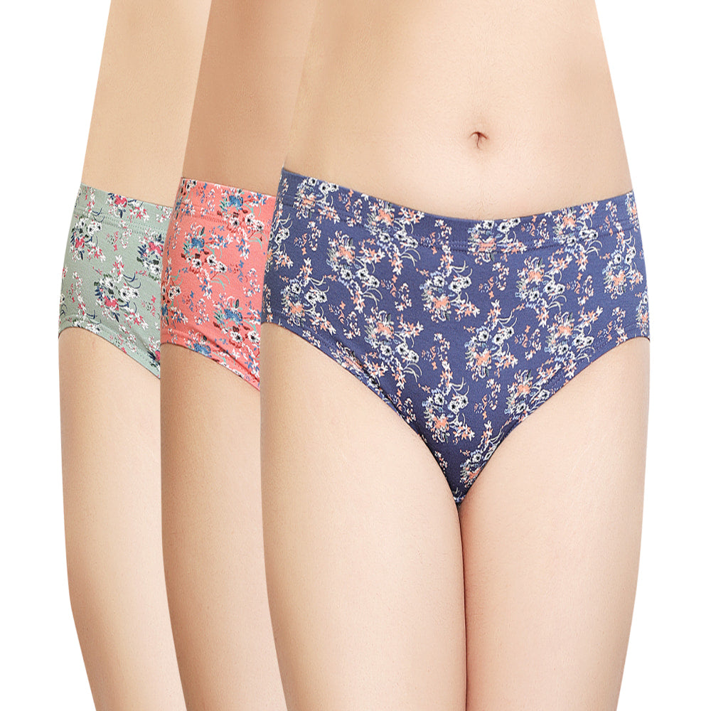 In Shape Ladies Inner Elastic Hipster Panties 8982 - 3 Pieces - 85 cm