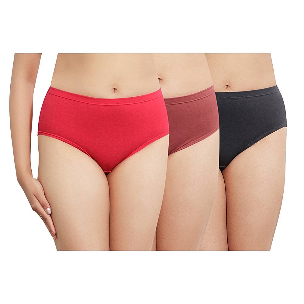 In Shape Ladies Inner Elastic Hipster Panties - B - Size XL (95 cm)