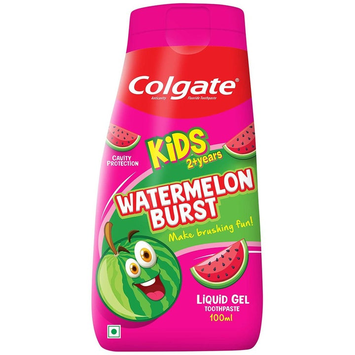 Colgate Kids Toothpaste Fun Squeezy Bottle 100 ml - Watermelon Flavor