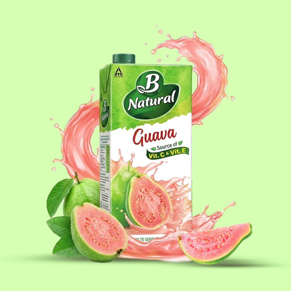 B Natural Guava Fruit Beverage - 1 L