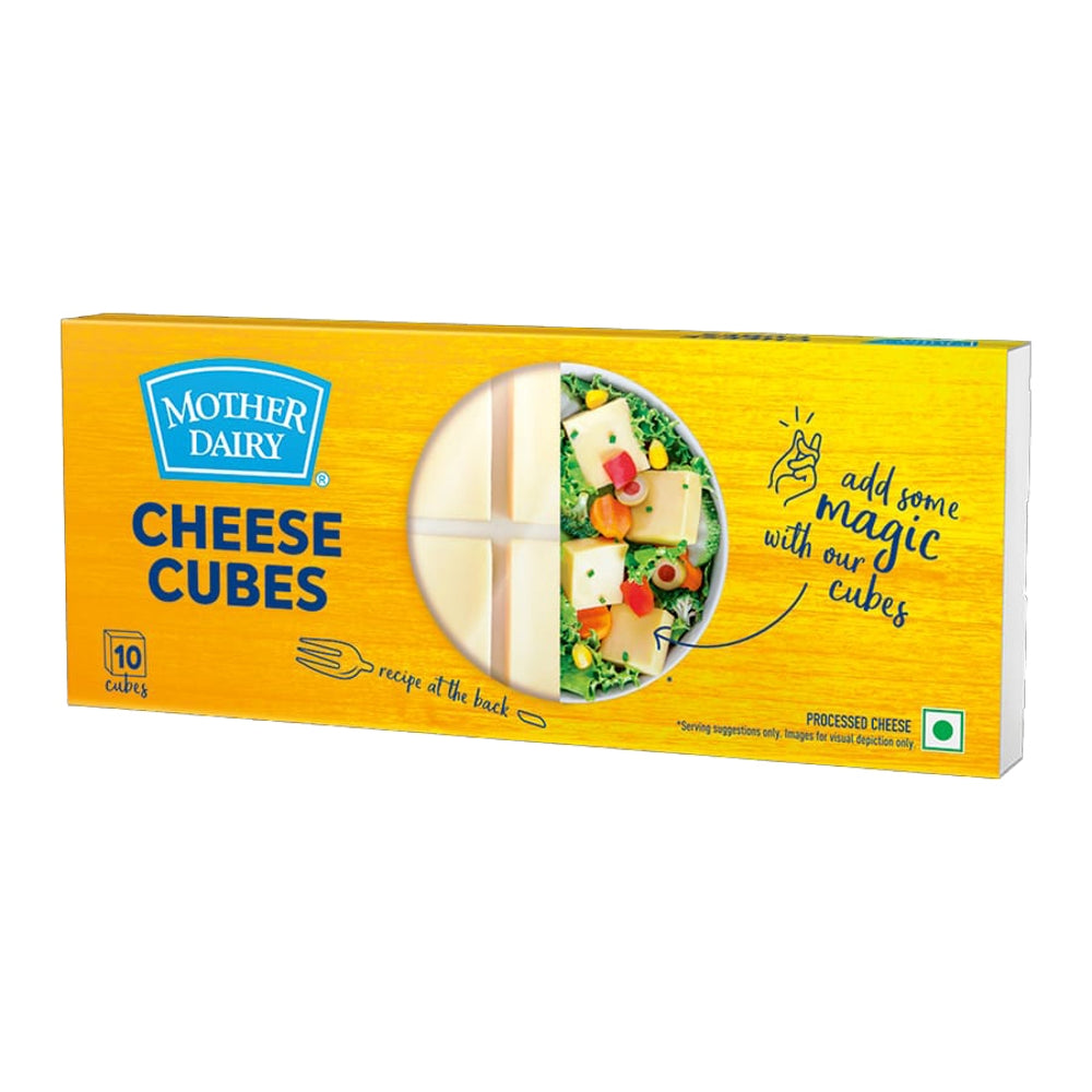 Mother Dairy Cheese Cubes - 180 g