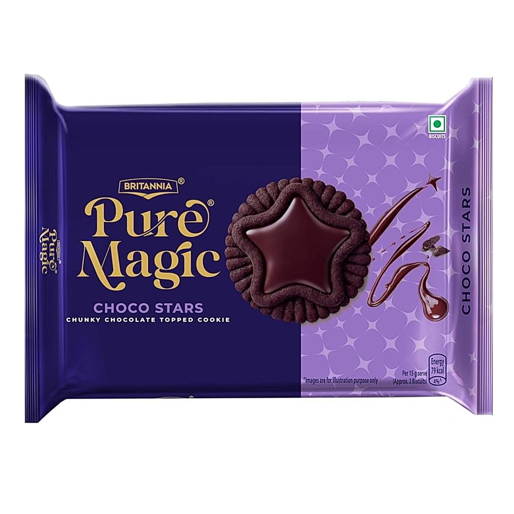 Britannia Pure Magic Choco Stars Cookie