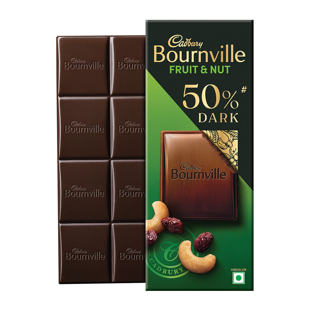 Cadbury Bournville Fruit & Nut Dark Chocolate Bar