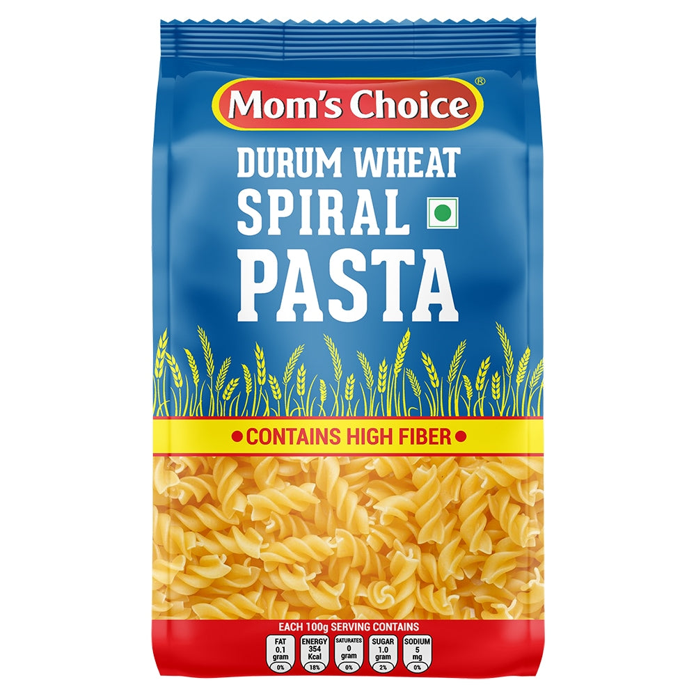 Mom's Choice Durum Wheat Spiral Pasta