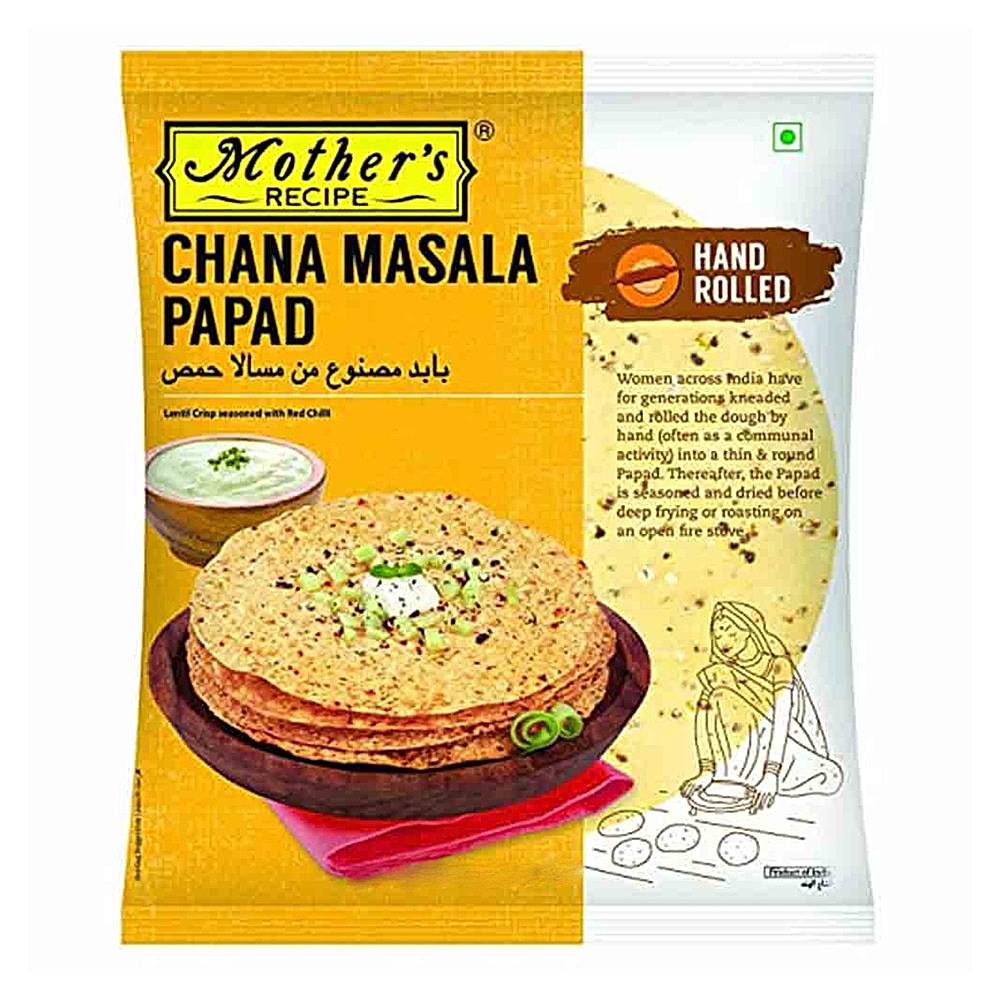 Mother's Recipe Chana Masala Papad