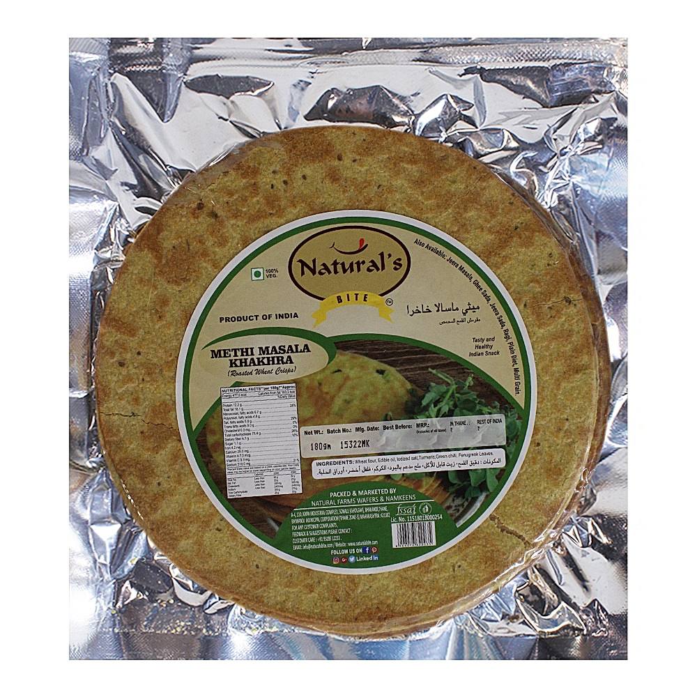 Natural's Bite Methi Masala Khakhra