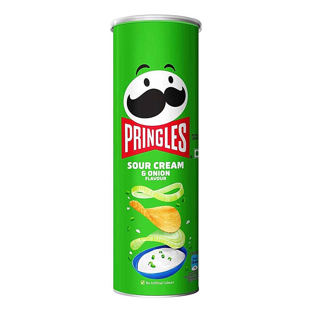 Pringles Potato Chips - Sour Cream & Onion