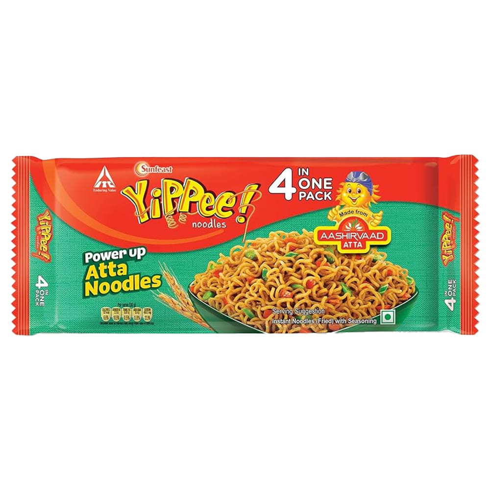 Sunfeast Yippee Power Up Masala Atta Noodles