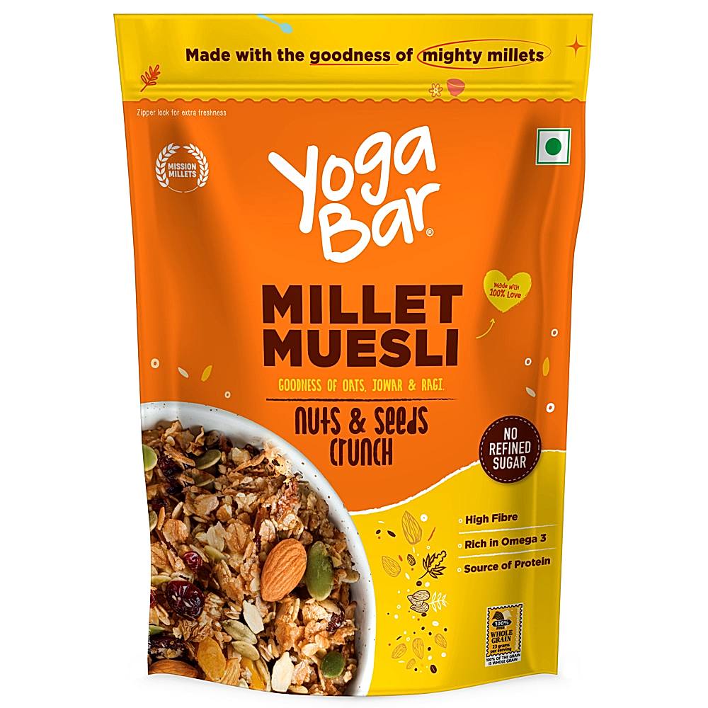 Yoga Bar Millet Muesli Nuts & Seeds Crunch
