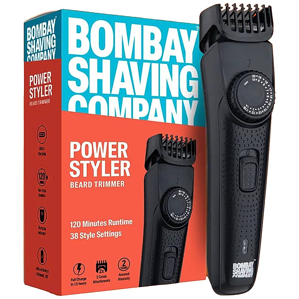 Bombay Shaving Company Power Styler Mens Beard Trimmer - 1 Unit
