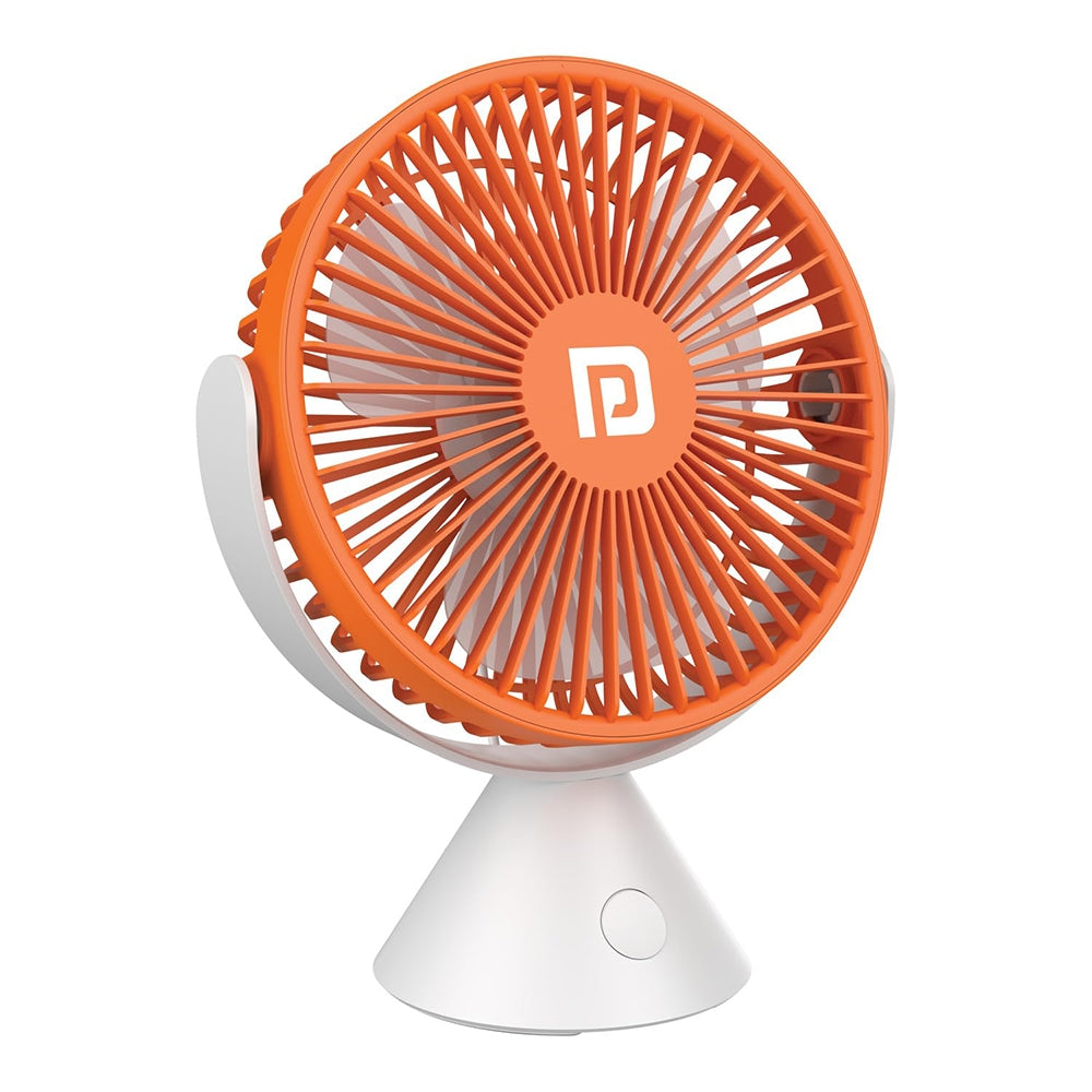 Portronics Portable Desktop 360° Cooling Fan (White) - POR-2079 - 1 U