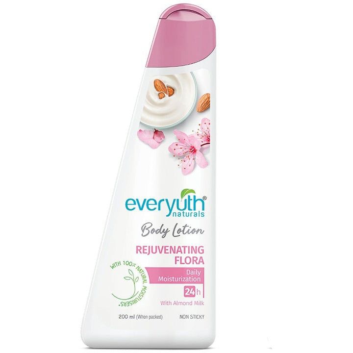 everyuth Naturals Rejuvenating Flora Daily Moisturization Non Sticky Body Lotion - 200ml