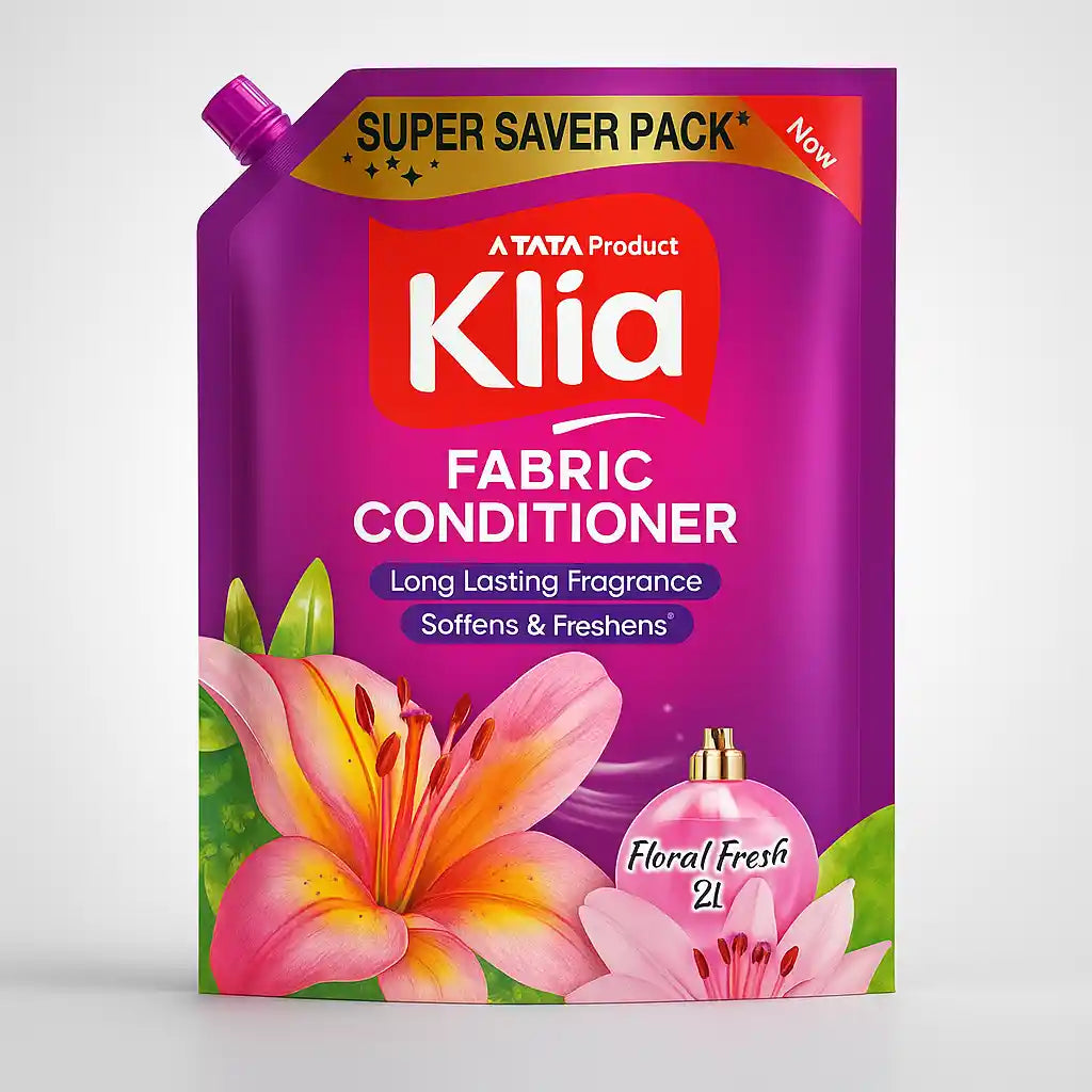 TATA Klia Fabric Conditioner Pink - 2 Ltr