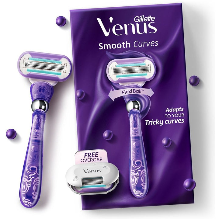 Gillette Venus Women Swirl Hair Removal Razor - Purple
