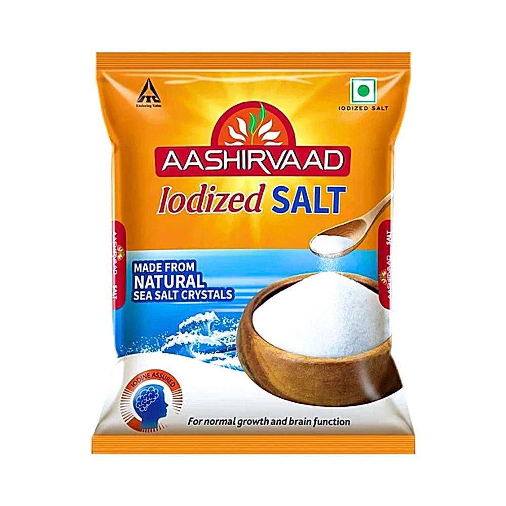 Aashirvaad Lodized Salt - 1 kg