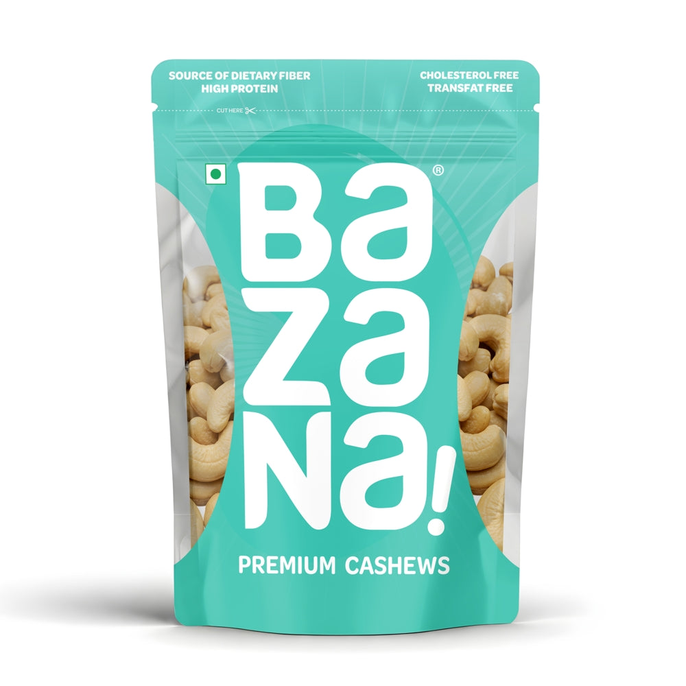 Bazana Premium Cashews (Kaju) - 500 g